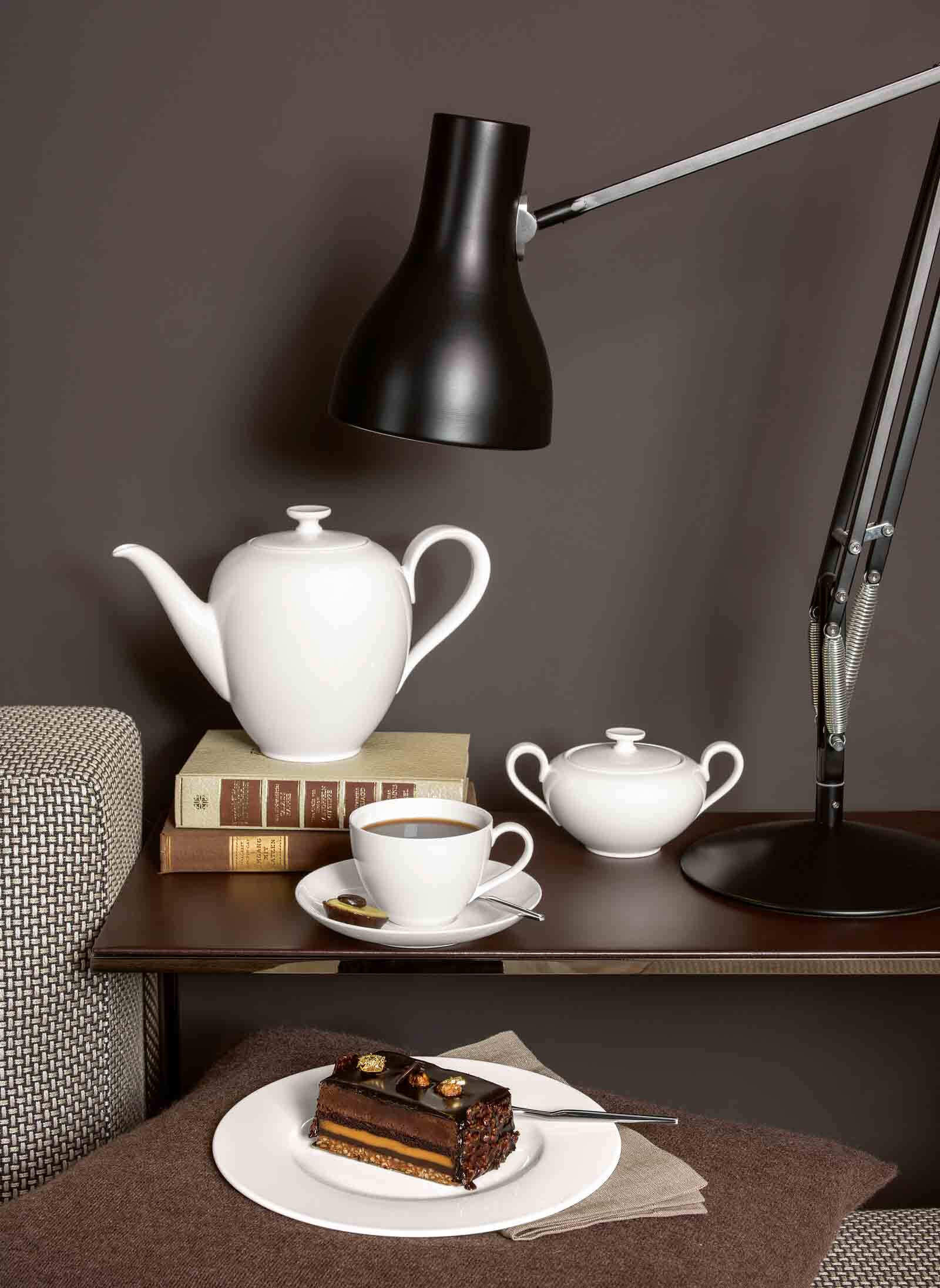 KAFFEESERVICE Anmut weiß 18er Set - Weiß, Keramik (1/1/1cm) - Villeroy & Boch