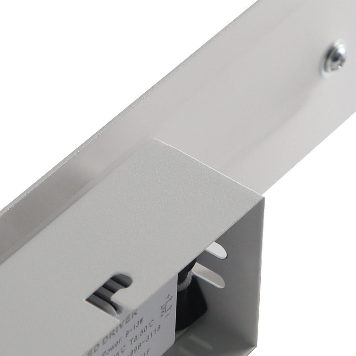 LED-WANDLEUCHTE Illuminator 30/5/4 cm - Weiß, Metall (5/4/30cm) - ZMH