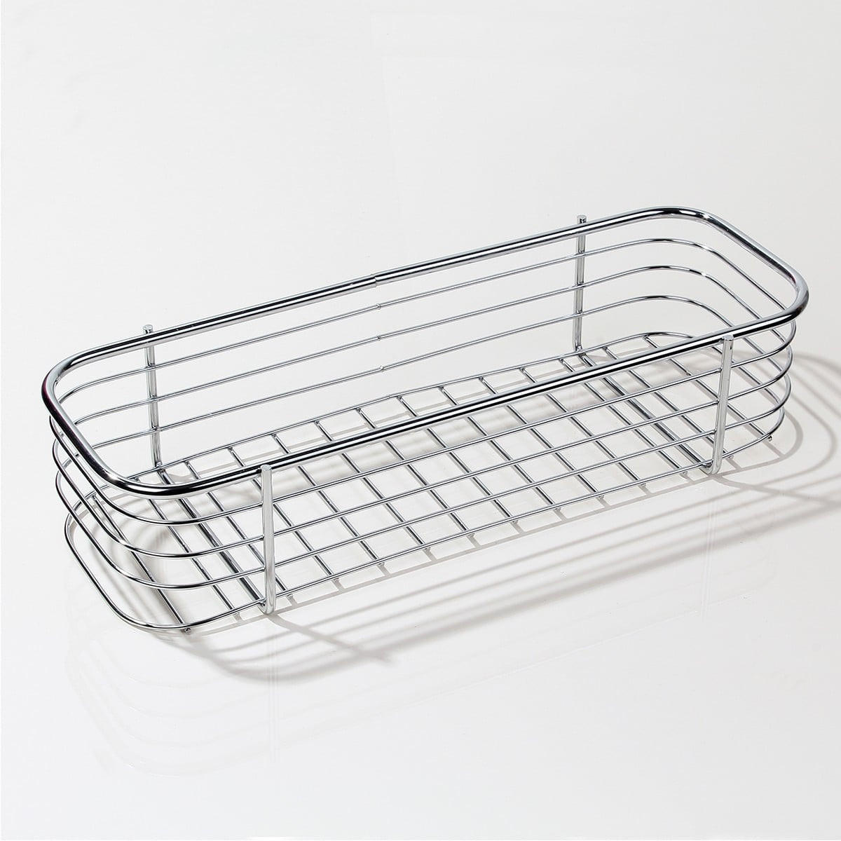 DRAHTKORB zum Aufhängen - 28/9,5/6,5 cm - Silberfarben, Metall (28/9.5/6.5cm) - Calicosy