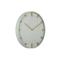 WANDUHR Grace Ø40 cm - Grün, Metall (40/40/4.5cm) - Karlsson