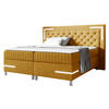 BOXBETT Tenosi 5 LED - Gelb, Holz (180/200cm) - MIRJAN24