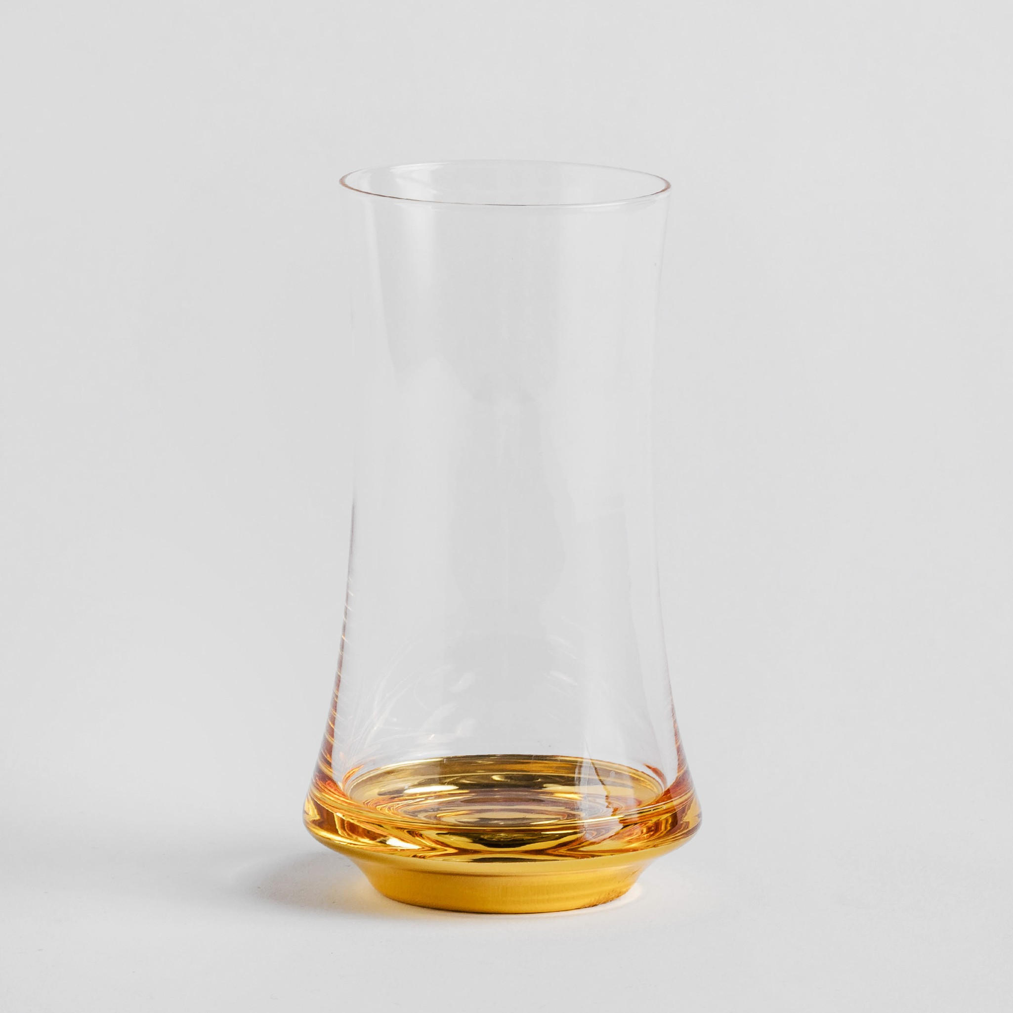 HOHES GLAS Helena - Goldfarben, Glas (0.42L) - home&you