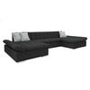 WOHNLANDSCHAFTEN Alia Premium - Dunkelgrau, Holz/Textil (360/75/160cm) - MIRJAN24