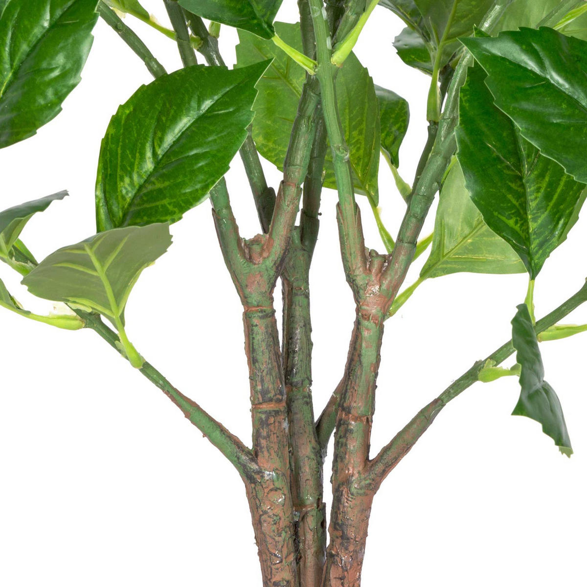 KUNSTBLUME Hortensien creme, 85 cm - Creme, Kunststoff (85cm) - Homescapes