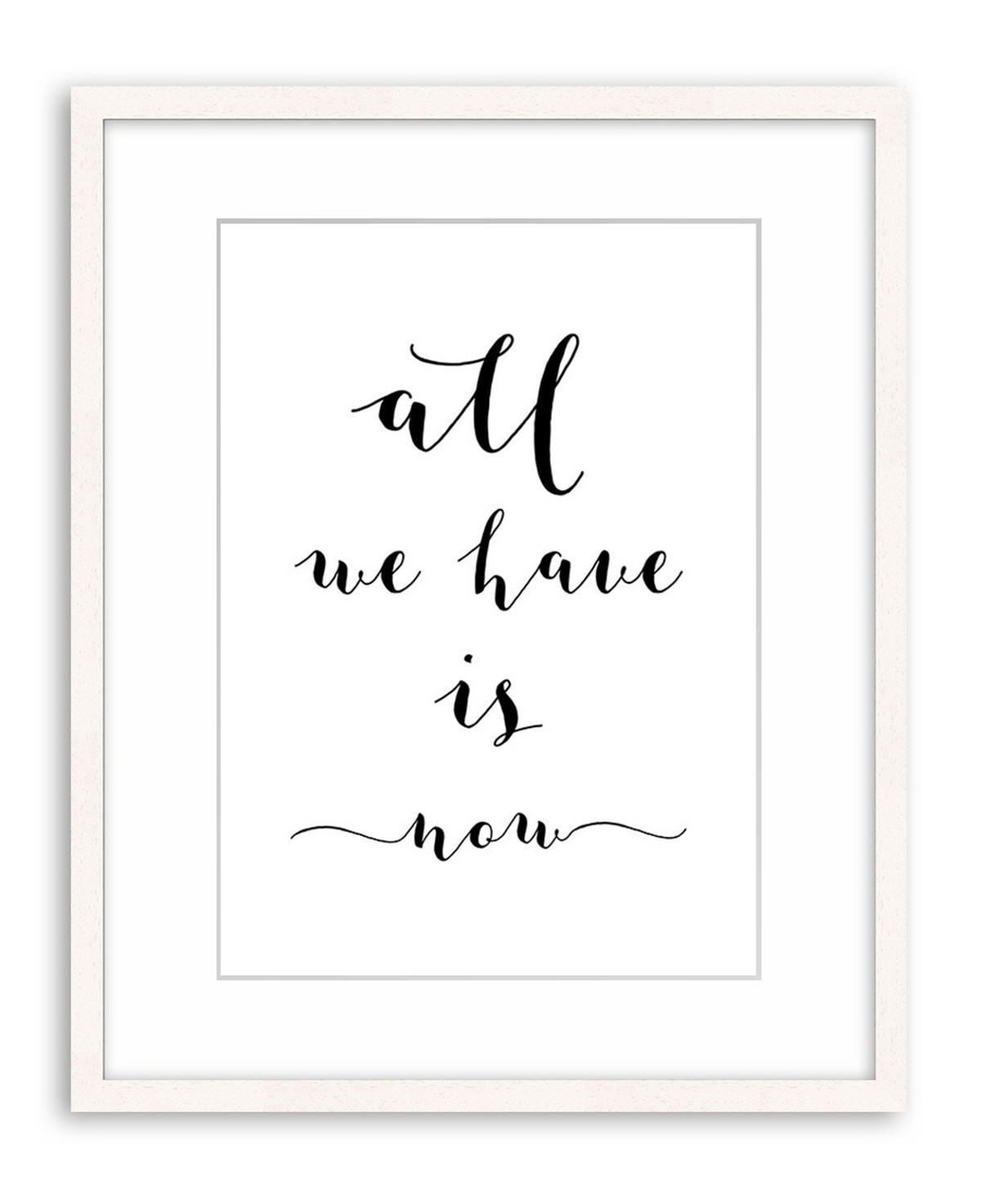 POSTER DIN A4 21x29,7 cm Motivations Spruch schwarz weiß - Weiß, Papier (21/29.7/2cm) - artissimo