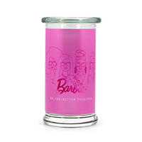 DUFTKERZE Barbie - Pink, Naturmaterialien/Glas (18.1cm)