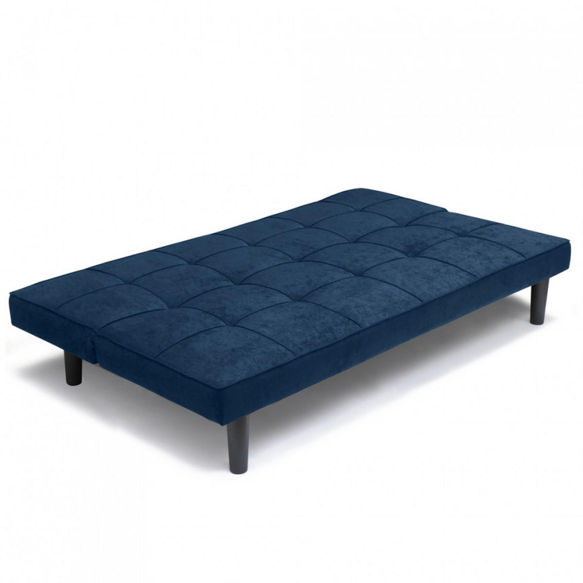 2-SITZER Sofabett Giada - Blau - Blau, Textil (179/76/91cm) - Pasmara