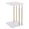 BEISTELLTISCH Plain weiß 35/55/35 cm - Weiß, Holz/Metall (35/35/55cm) - Yamazaki