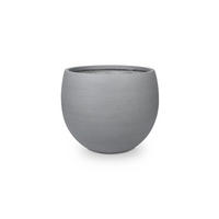 PFLANZTOPF Sandro grau | 36X31 - Grau, Kunststoff (31cm) - aplanta