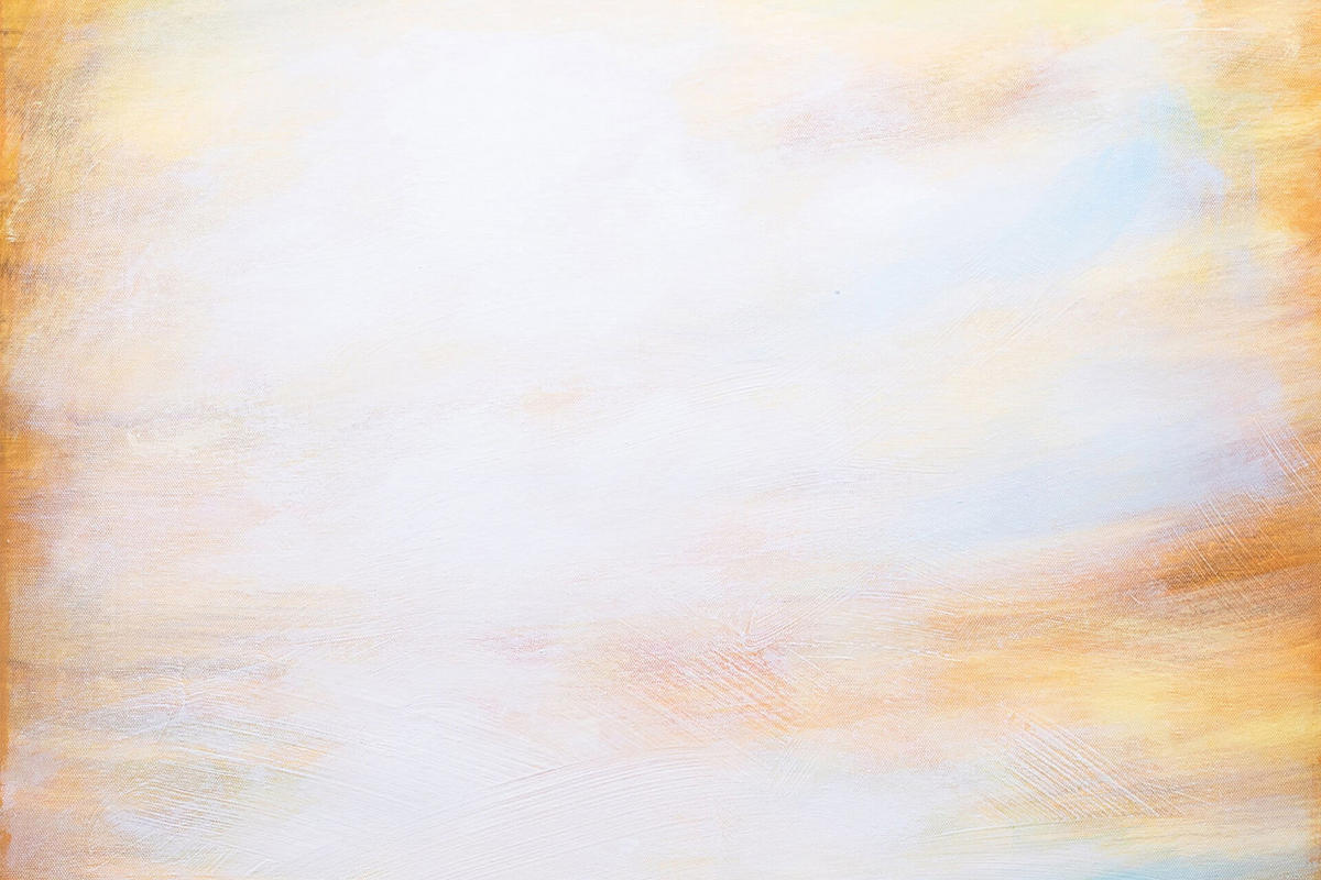 ACRYLBILD HANDGEMALT 60/90 cm - Blau/Gelb, Textil (60/90cm) - KUNSTLOFT