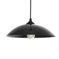 HÄNGELEUCHTE Flash - Schwarz Hochglanz, Metall (30/30/9cm) - Lumicom