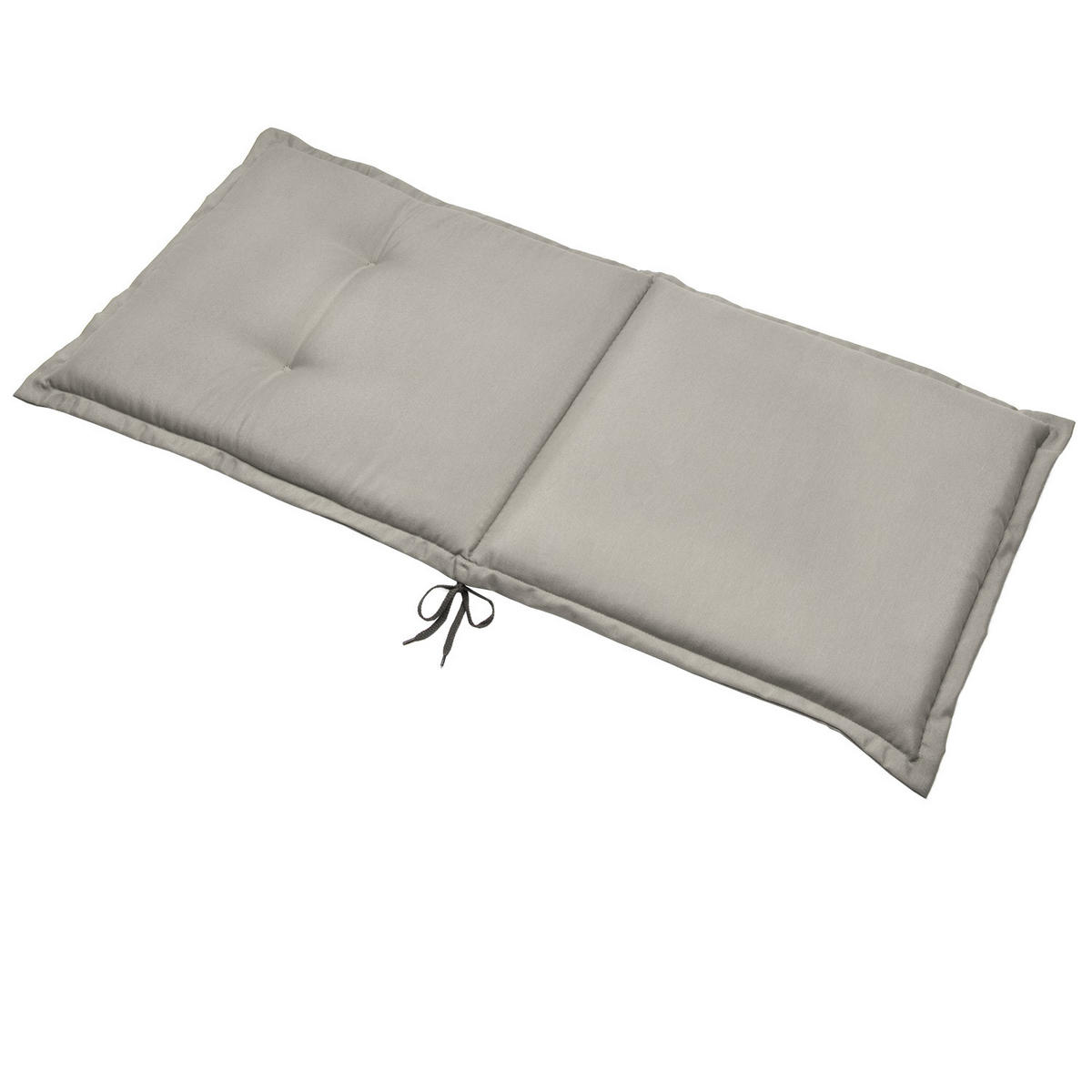 NIEDERLEHNERAUFLAGE Loft NL 100/50/6cm Hellgrau 6tlg - Hellgrau, Textil (50/6/100cm) - Beautissu 