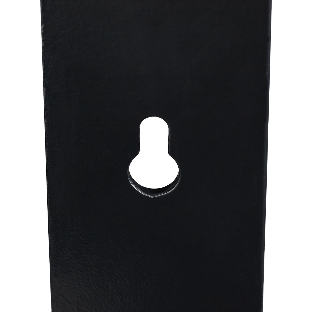 SCHLAUCHHALTER - Schwarz, Metall (32.5/32/16cm) - Relaxdays