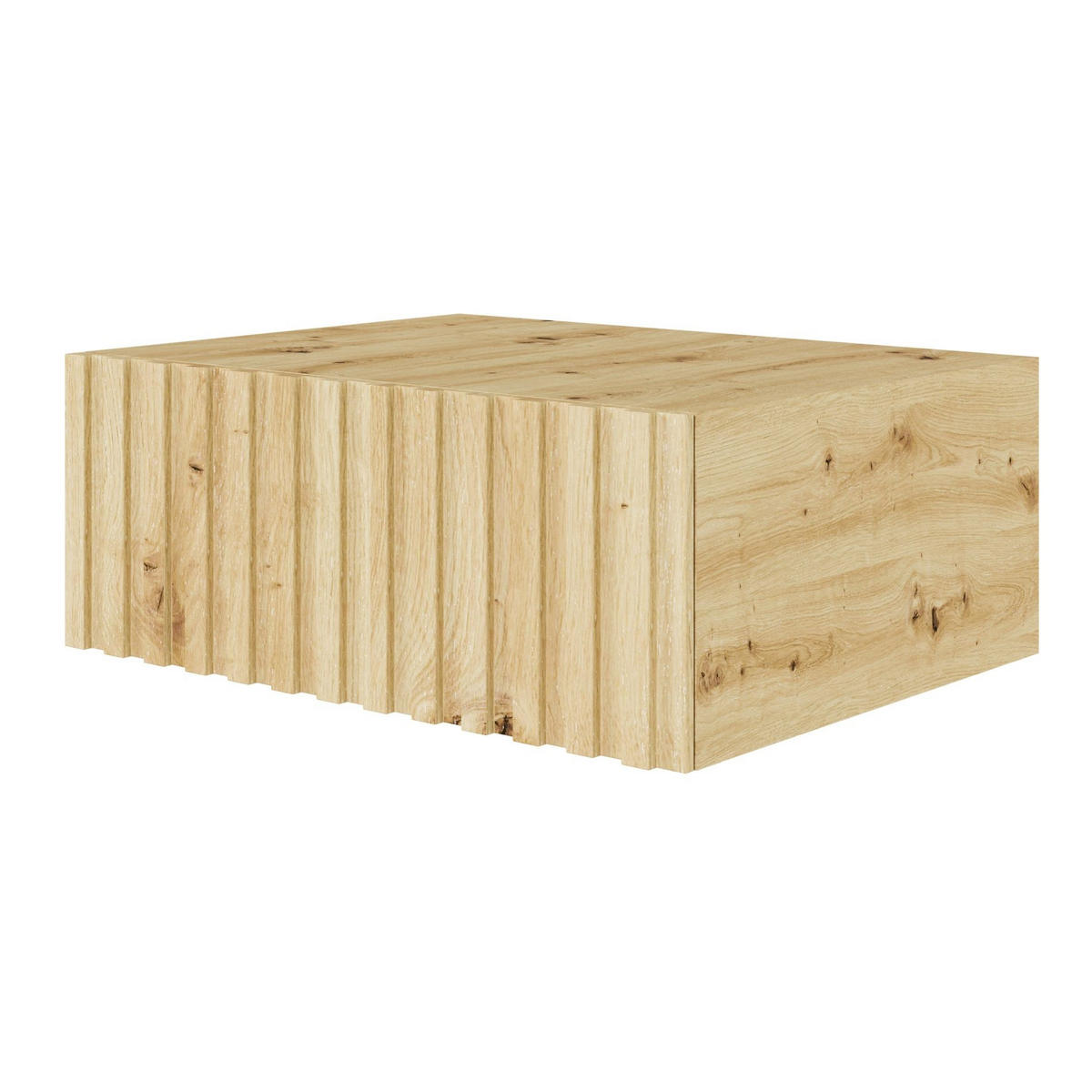 NACHTTISCH Telire hängend Artisan Eiche-Optik, 50 cm - Eichefarben, Holzwerkstoff (50/17/37cm) - Selsey