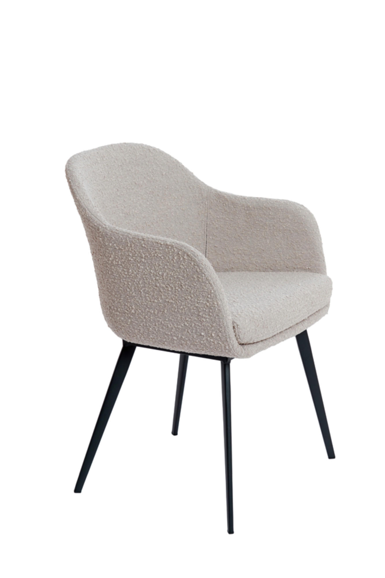 ESSZIMMERSTUHL Leone Braun 59/58,5/82 cm - Beige, Textil (58.5/82/59cm) - Light & Living