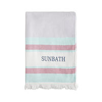 STRANDTUCH Sunbath - Violett, Textil (140/190cm) - home&you