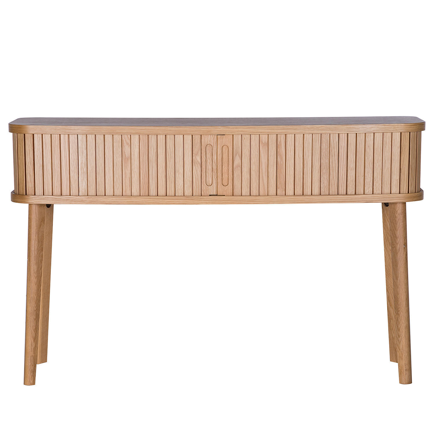 KONSOLENTISCH - Echtholzfurnier - Eichefarben, Holzwerkstoff (35/120/76cm) - home24