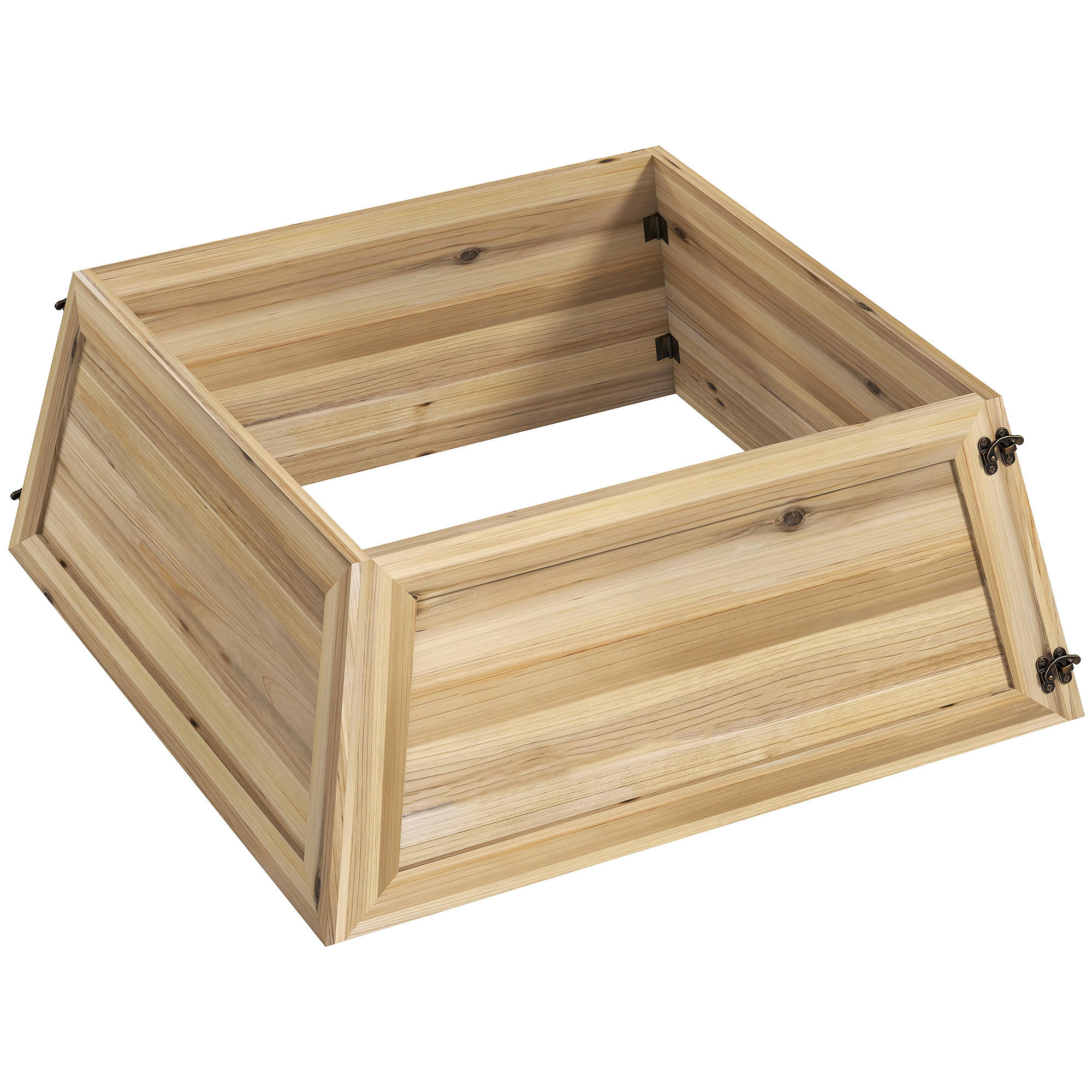 XXXLutz Weihnachtsbaumkiste Natur 65x27x65 cm