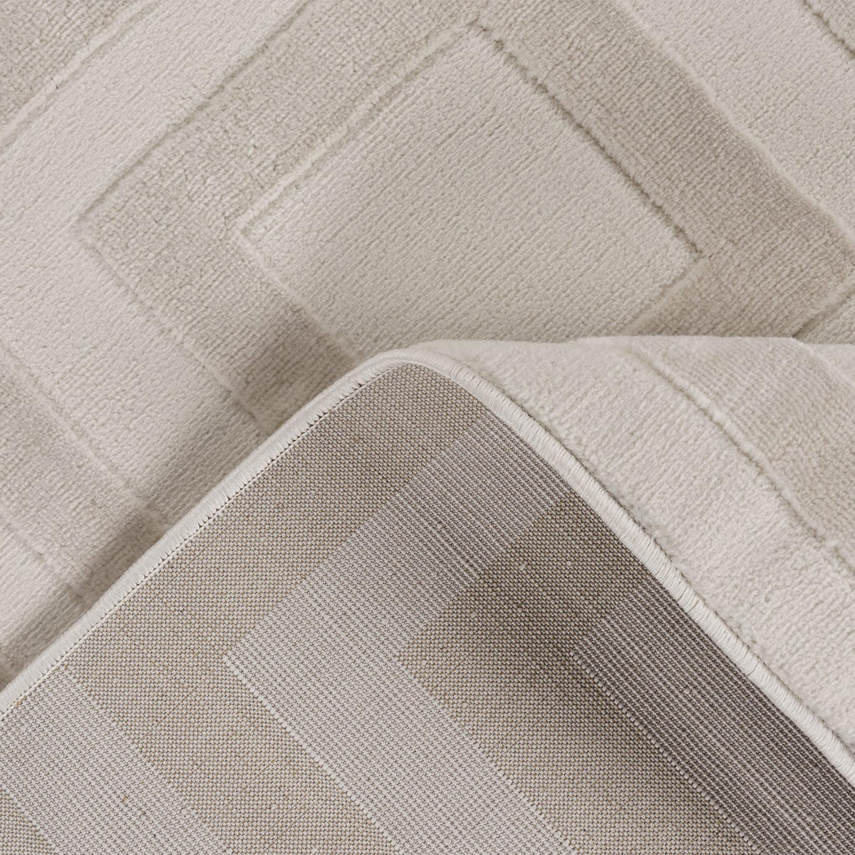 KURZFLORTEPPICH 200/280 cm Tinos 574 - Creme, Kunststoff (200/280cm) - Paco Home
