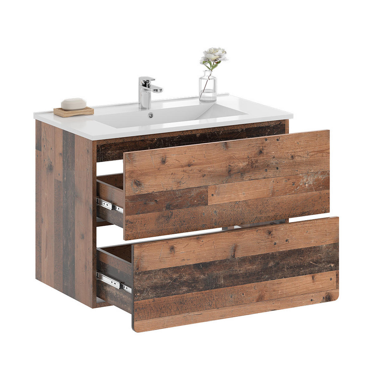 Braun, Holzwerkstoff (80/59.3/46cm) - Vicco