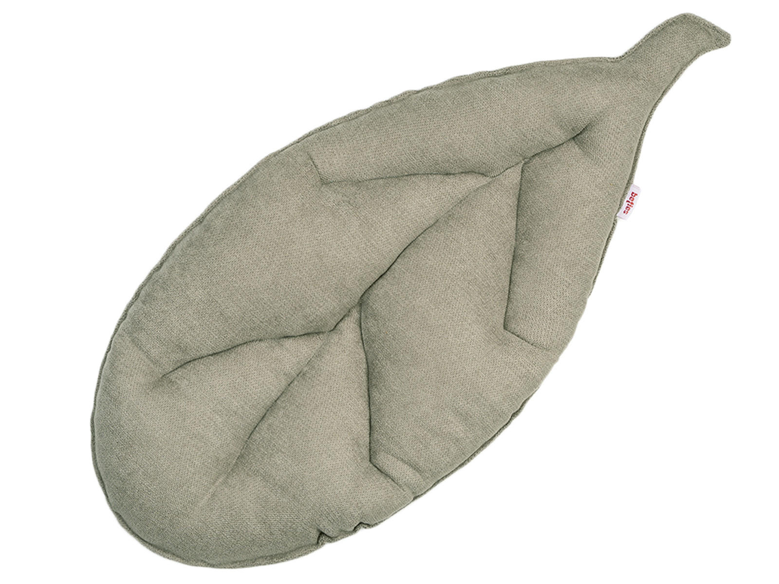 BANK-SITZKISSEN FarbTon Chenille-Haptik greig-taupe 59/28 cm - Taupe, Textil (59/28/5cm) - beties Heimtextil