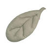 BANK-SITZKISSEN FarbTon Chenille-Haptik greig-taupe 59/28 cm - Taupe, Textil (59/28/5cm) - beties Heimtextil