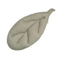 BANK-SITZKISSEN FarbTon Chenille-Haptik greig-taupe 59/28 cm - Taupe, Textil (59/28/5cm) - beties Heimtextil