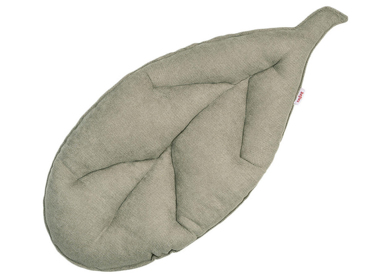 BANK-SITZKISSEN FarbTon Chenille-Haptik greig-taupe 59/28 cm - Taupe, Textil (59/28/5cm) - beties Heimtextil