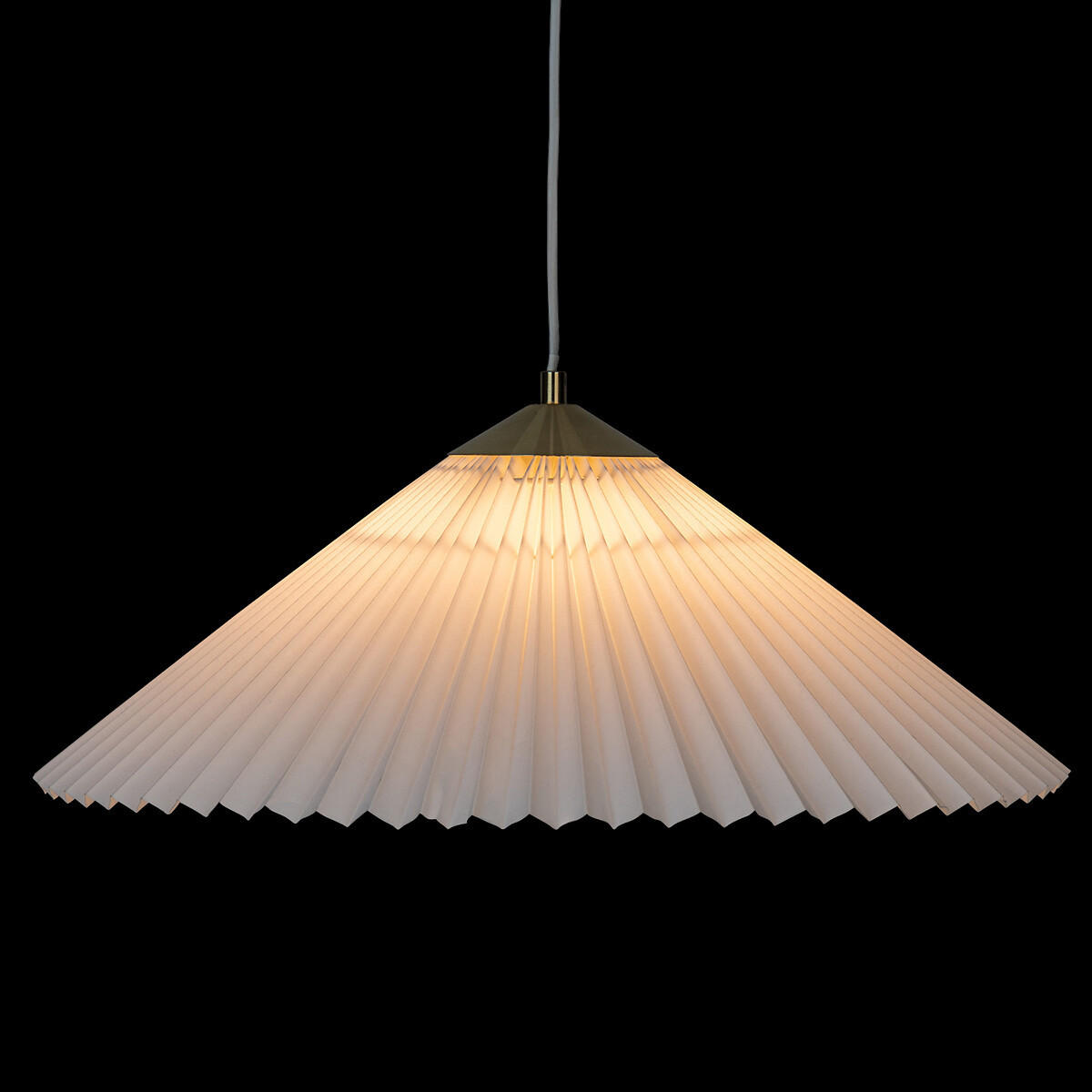 HÄNGELAMPE Jil Ø 49 cm - Weiß, Kunststoff (49/49/103cm) - Atmosphera Createur d´interieur
