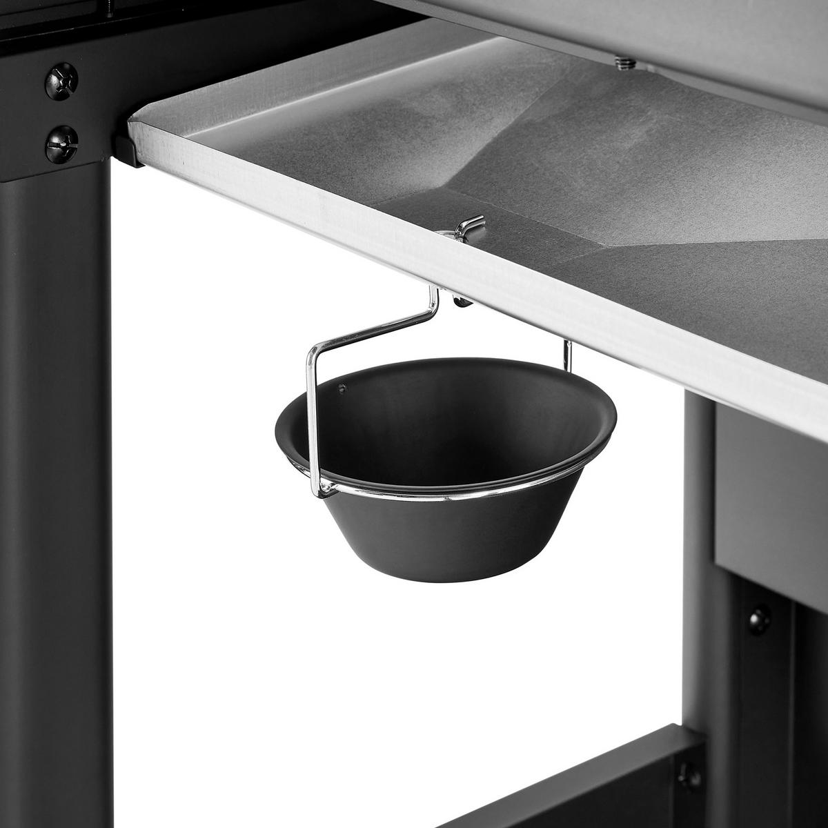 GASGRILL COMPACT 3+0 Set - Schwarz, Metall (113/100/48cm) - TAINO