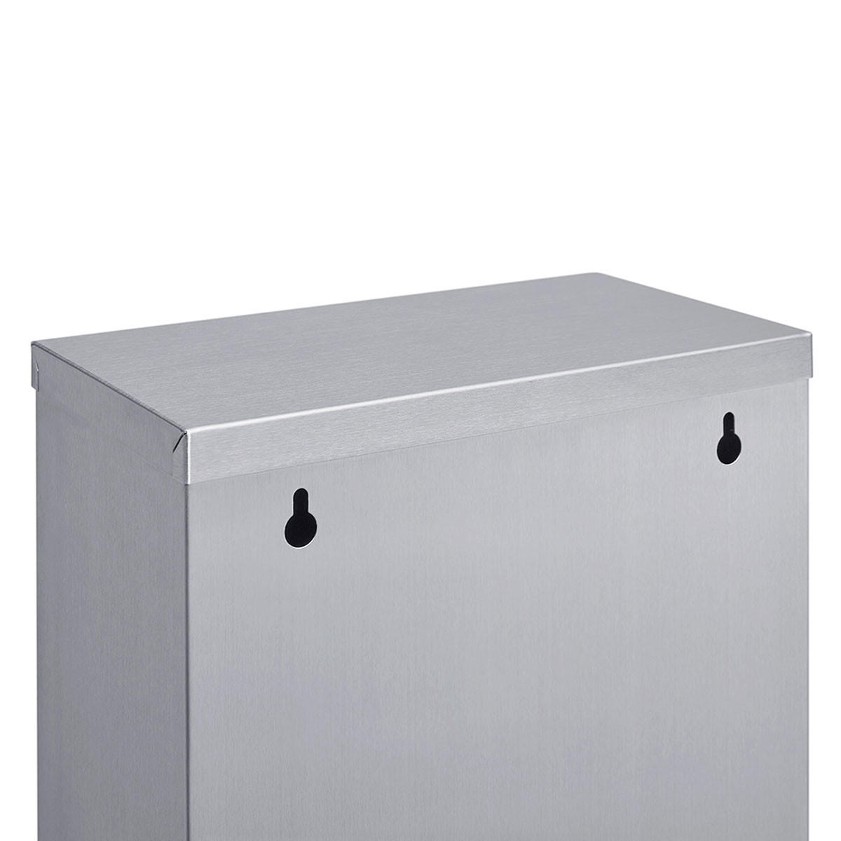 MÜLLEIMER Wandbefestigung V3X15 - Silberfarben, Metall (31.5/147/20cm) - SVITA