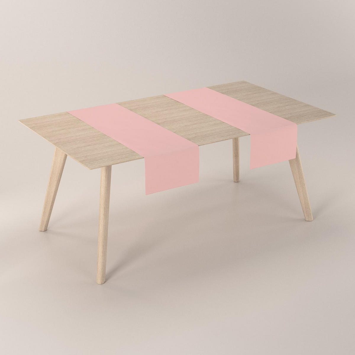 TISCHLÄUFER Loneta, rosa, 40x130 cm - Rosa, Textil (40/130cm) - Dekoria