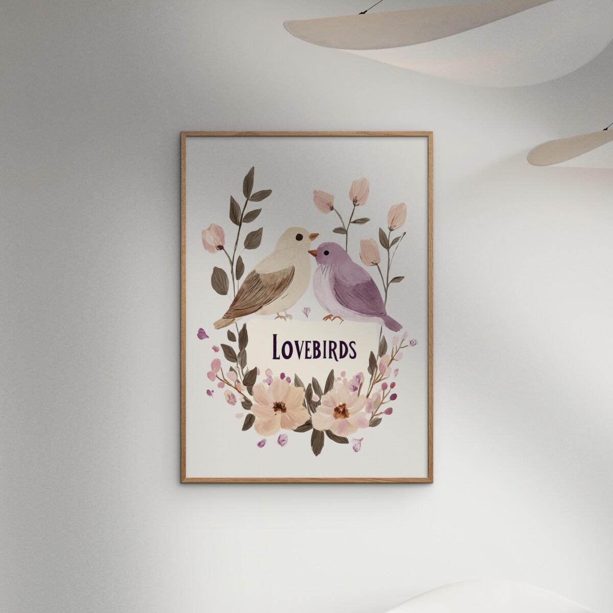POSTER Treechild - Lovebirds - Multicolor, Papier (50/70/0.1cm) - Poster&Frame