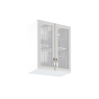 GLASHÄNGESCHRANK G60S – Sycylia Weiß – Weiß / Creme - Creme/Weiß, Glas/Holzwerkstoff (60/72/32cm) - ROYAL24_MARKT