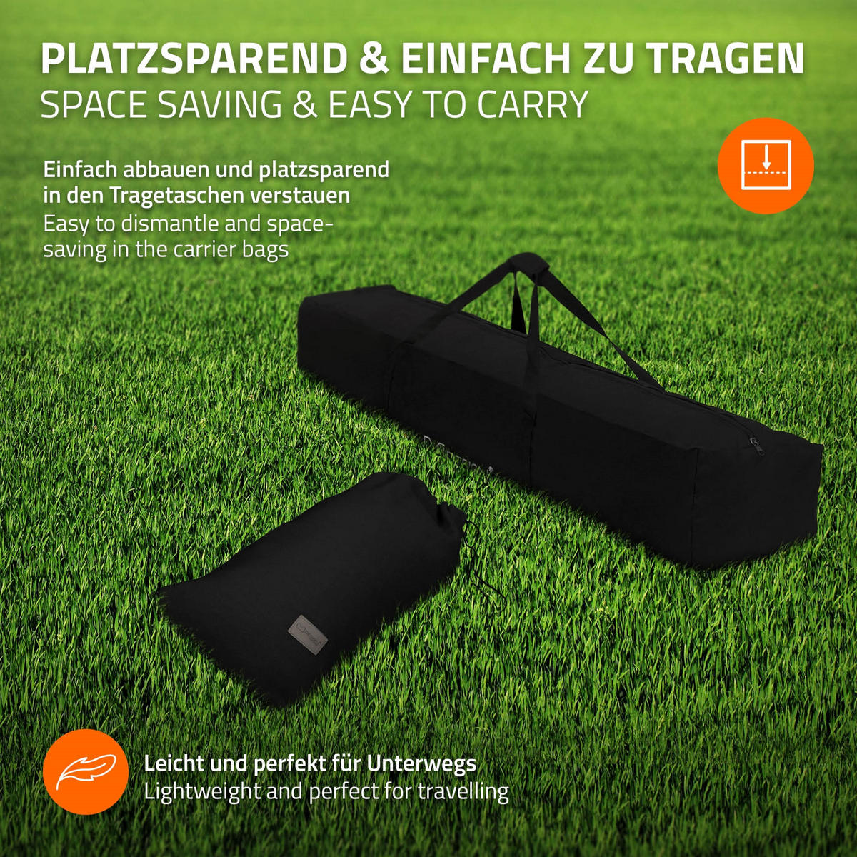 HÄNGEMATTE schwarz - Schwarz, Metall (99/98/255cm) - ML-DESIGN