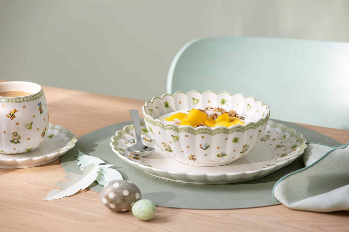 MÜSLISCHALEN Easter Delight grün ø 17,5 cm 6er Set - Grün, Keramik (17.5cm) - Villeroy & Boch