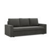 SOFA Neo mit gerader Armlehnen grau - Grau, Textil (220/85/92cm) - SIMKAM Furniture