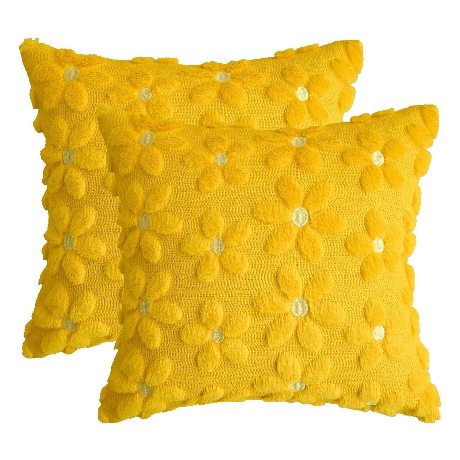 XXXLutz Zierkissenbezug Gelb 50x50 cm