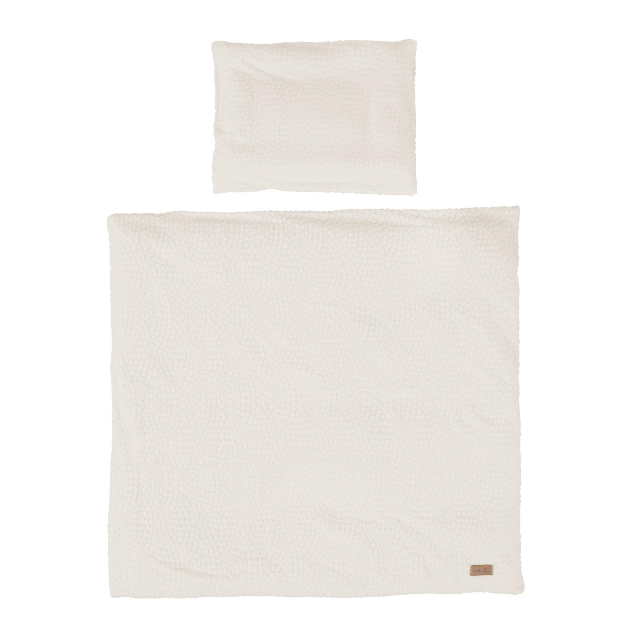 WIEGENBETTWÄSCHE 80x80 cm Seashells oyster - Weiß, Textil (80/80cm) - Roba