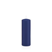 STUMPENKERZEN Dunkelblau Ø 48 x 150 mm, 24 Stück - Dunkelblau, Paraffin (5/15cm) - Wiedemann Kerzen
