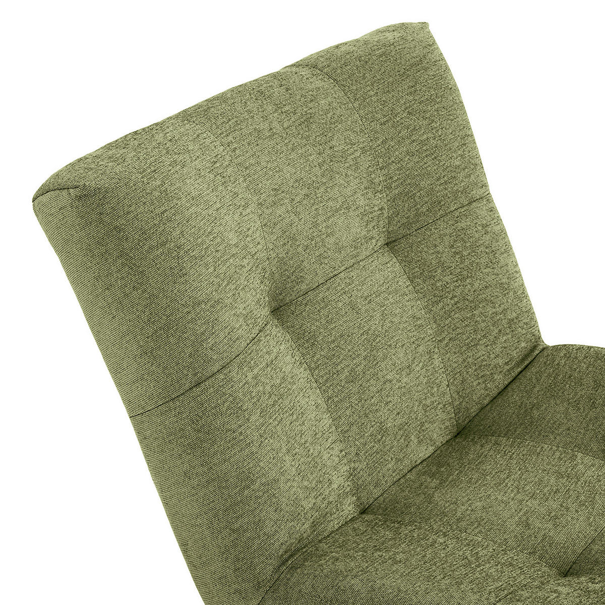 SESSEL - Schwarz/Grün, Textil/Metall (67/82/74cm) - home24