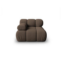 MODUL links Bellis aus 3D-Stoff braun - Braun, Textil (94/70/94cm) - Micadoni