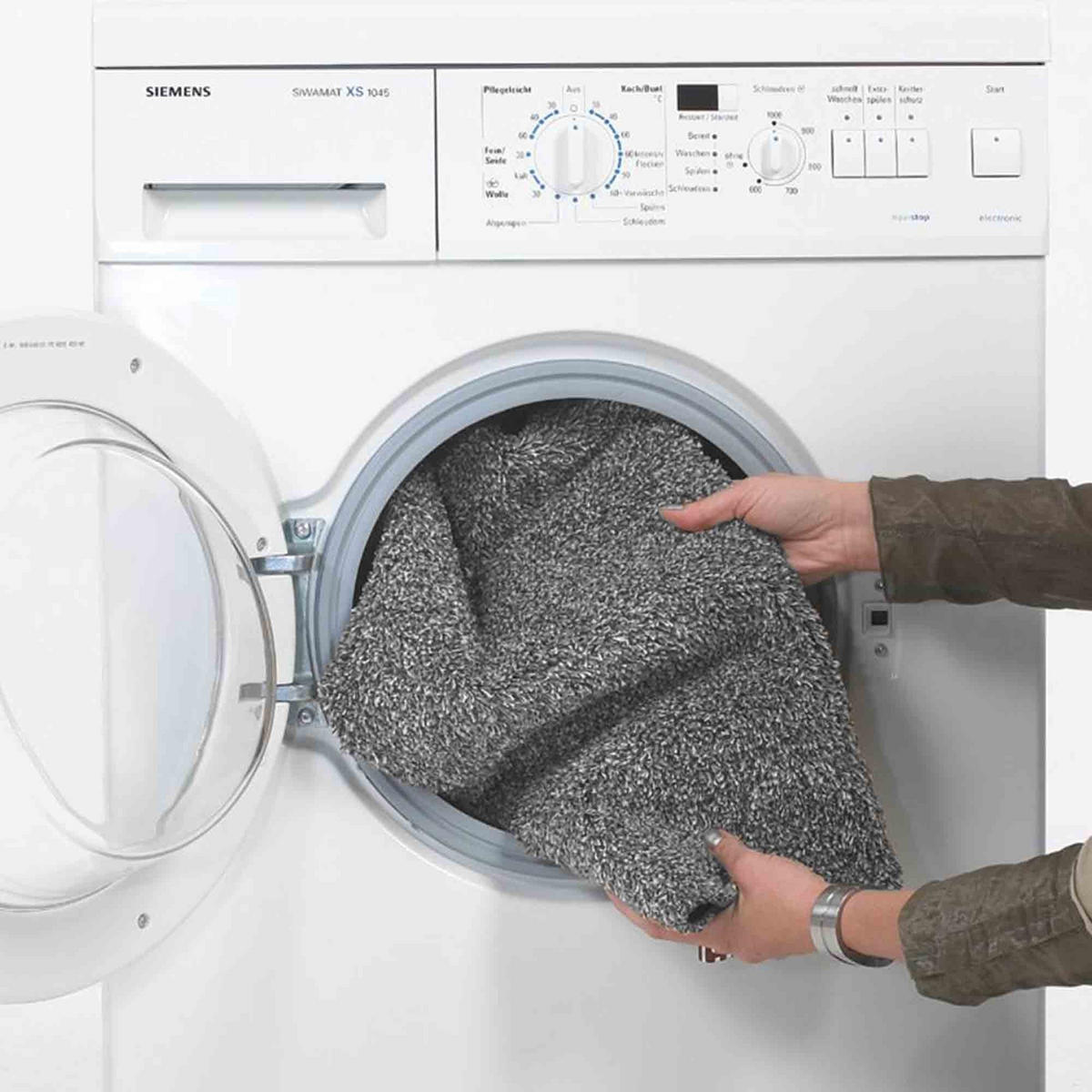 FUSSMATTE WASCHBAR ENTRA - Anthrazit, Textil (75/130cm) - Astra