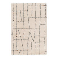 TEPPICH Shaggy dick weich pflegeleicht beige - Beige, Textil (160/230cm) - AFK Living