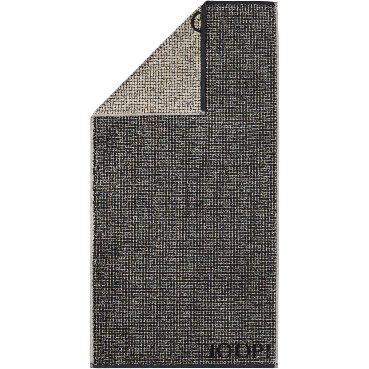 HANDTUCH SELECT ALLOVER 1695 EBONY - 39 - Schwarz, Textil (50/100cm) - Joop!