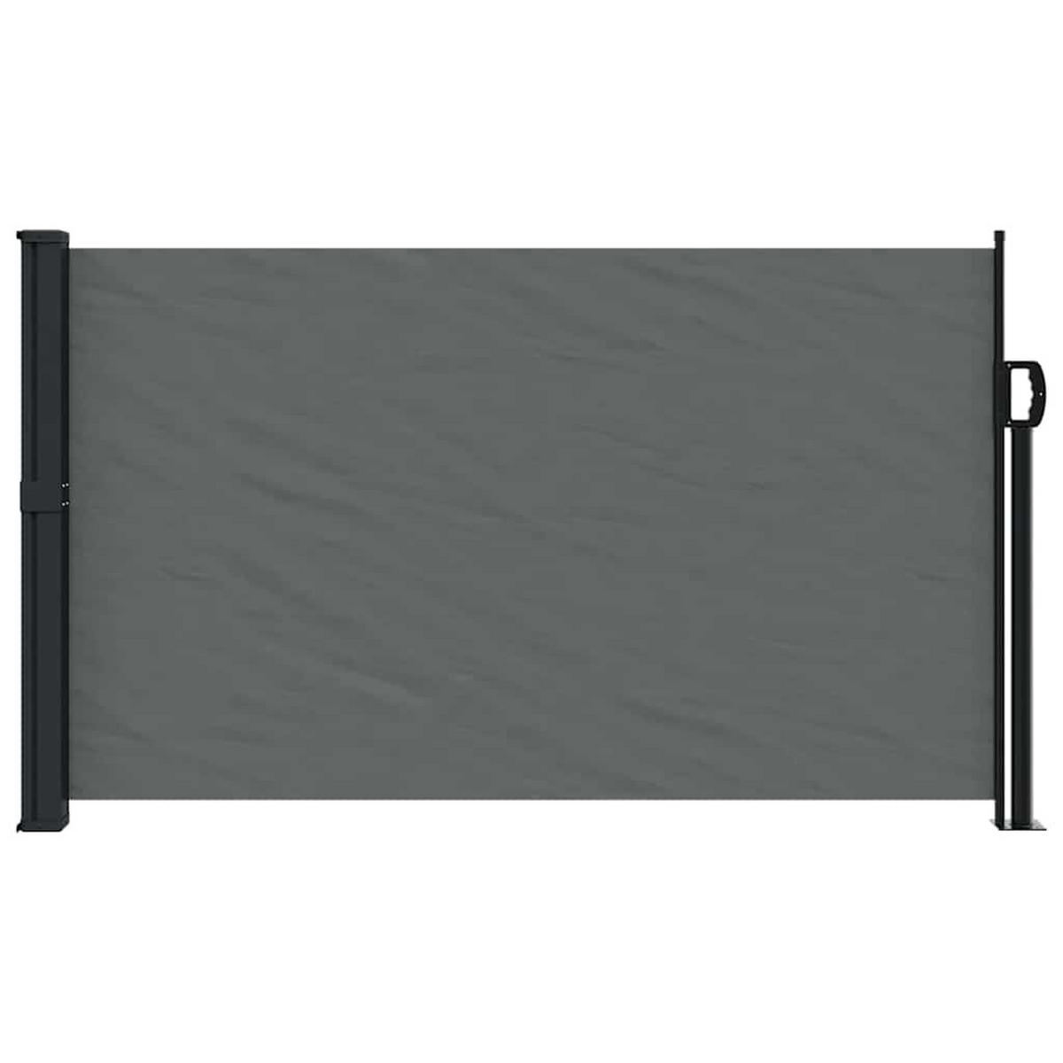 SEITENMARKISE Ausziehbar Anthrazit 120x500 cm - Anthrazit, Textil (500/120/500cm) - furnicato