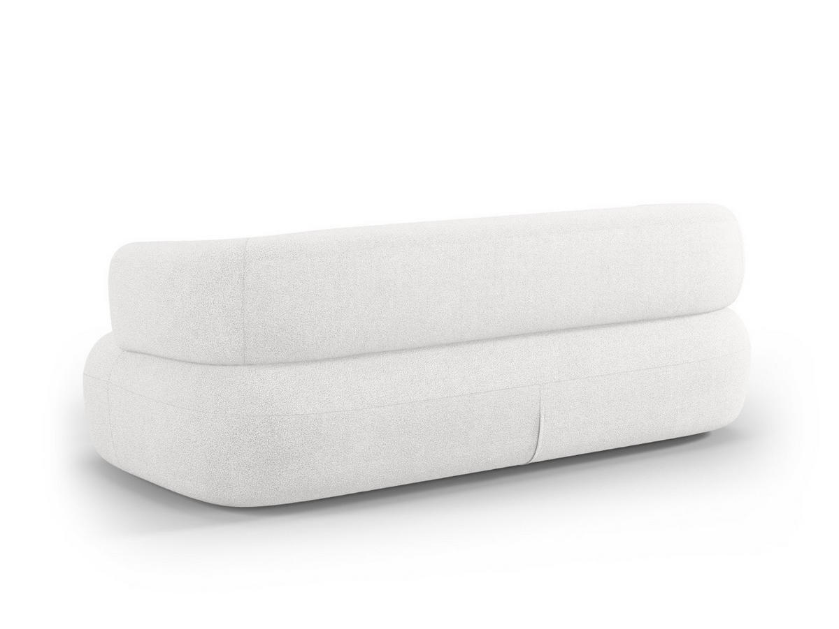 SOFA Jenny aus Boucle elfenbein 3 Sitzplätze - Creme, Textil (90/73/178cm) - Micadoni