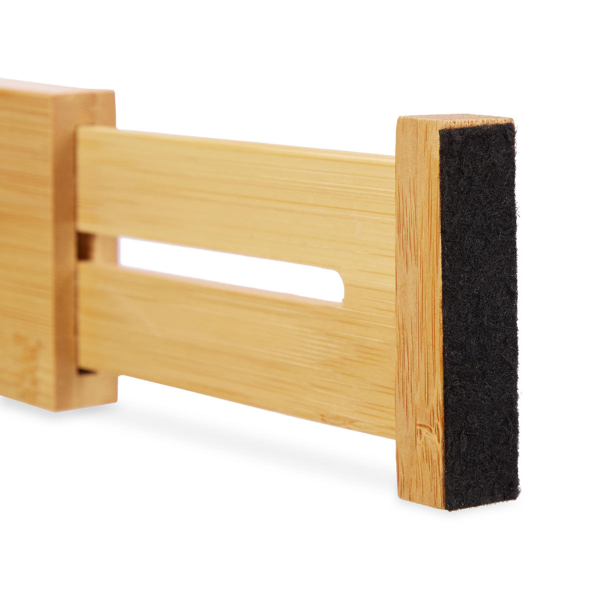 4XSCHUBLADENTRENNER - Hellbraun, Holz (1.5/6/55.5cm) - Relaxdays