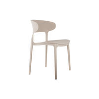 ESSZIMMERSTUHL Fain - Grau - 40,5/75 cm - Taupe, Kunststoff (40/75/50cm) - Leitmotiv