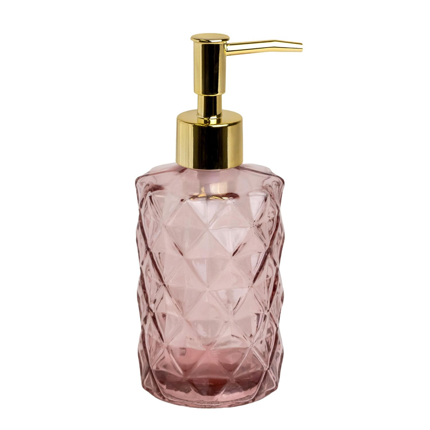 SEIFENSPENDER 310ml - Rosa, Glas (7.2/18.2/8.2cm) - Intirilife